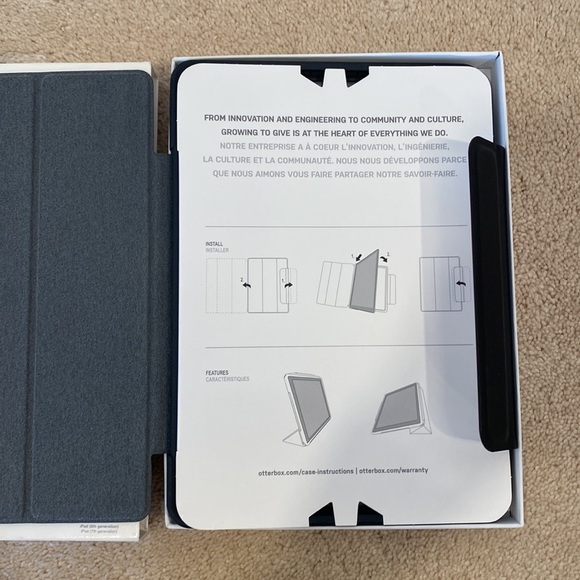 OUTERBOX IPad Series Symmetry 360 Cover - 8th generation - Picture 8 of 12